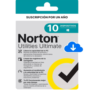 Norton 360 Utilities Ultimate - 10Pc 1 Año | Última Versión